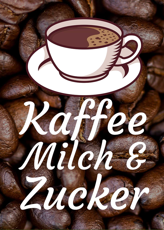 Kaffee Milch Zucker