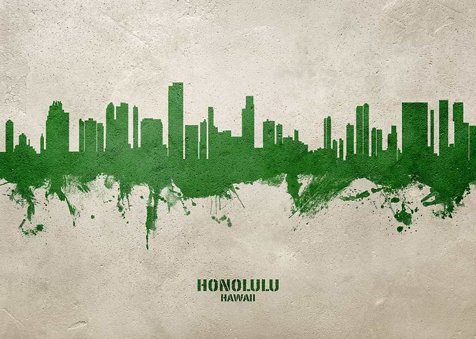 Honolulu Skyline Hawaii