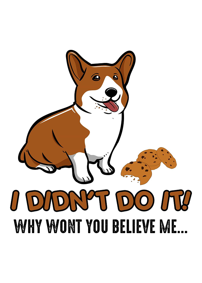 I Didnt Do It Dog Lover