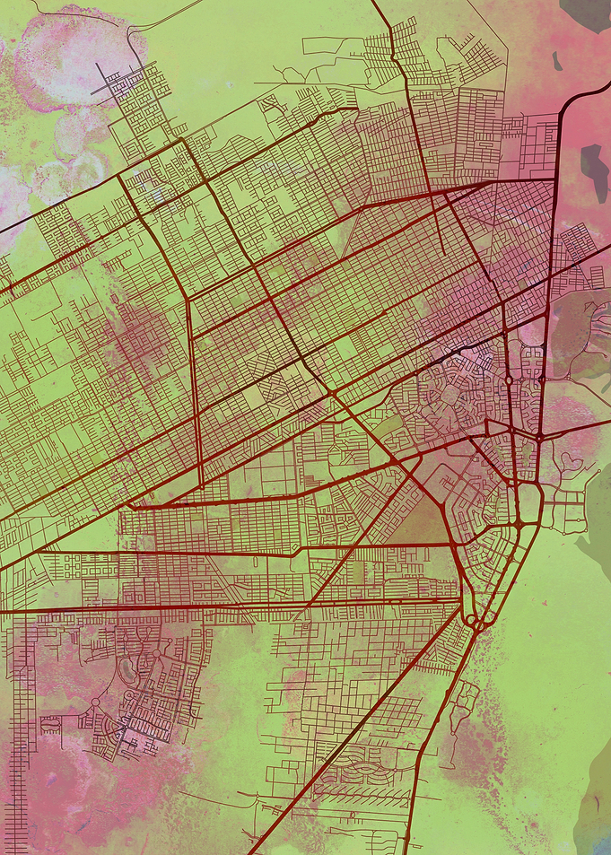 Cancun Street Map