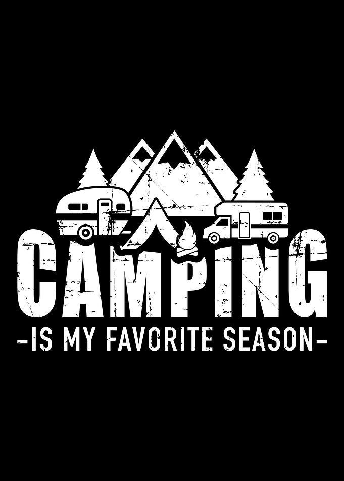 Camping is my favorite sea
