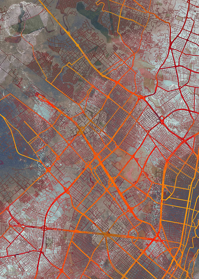 Bogota Street Map