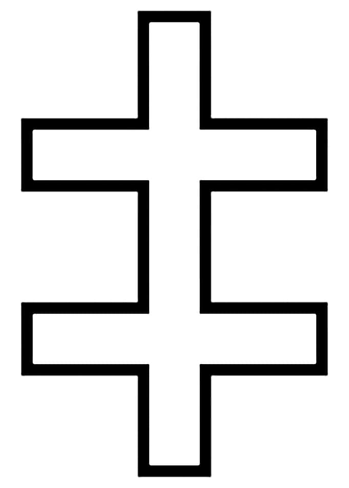Black Double Cross