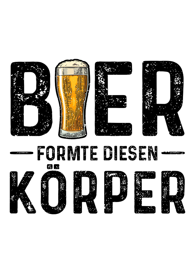 Bier Formte Diesen Krper