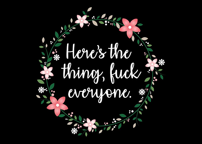 Here the thing