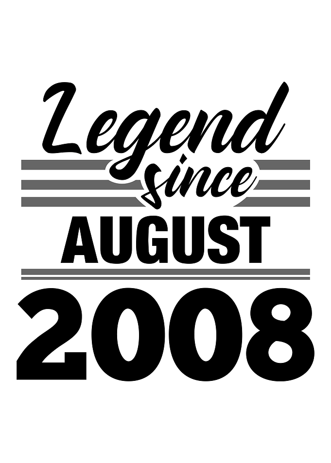 Legend Since August 2008
