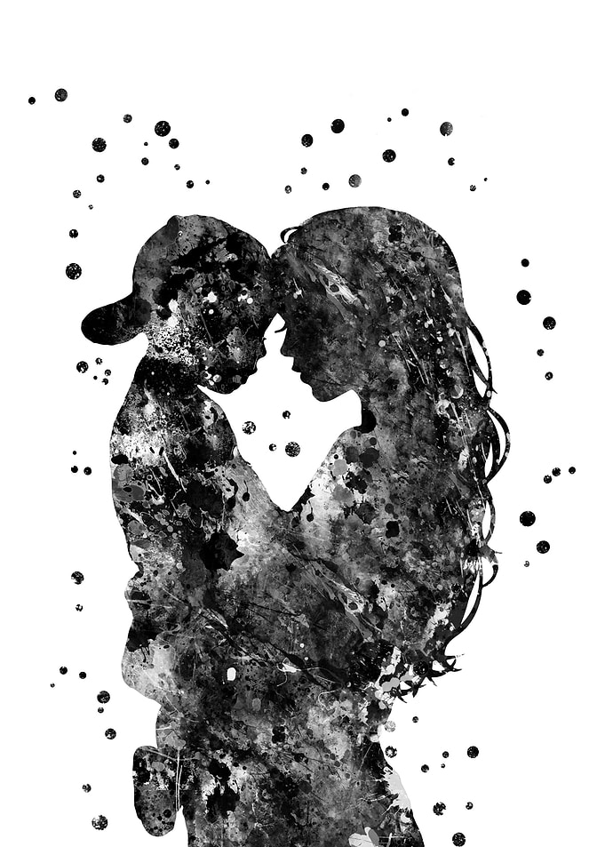 Mother and son