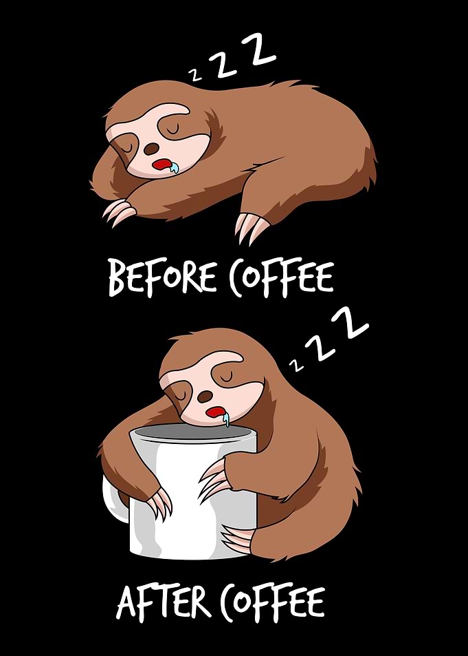 Before Coffee After Coffee