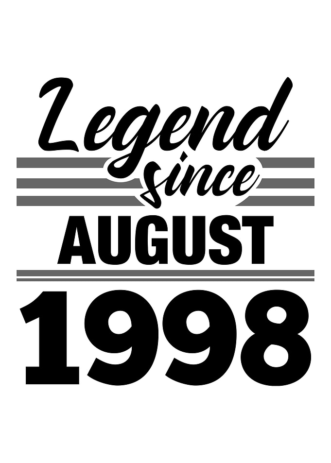 Legend Since August 1998
