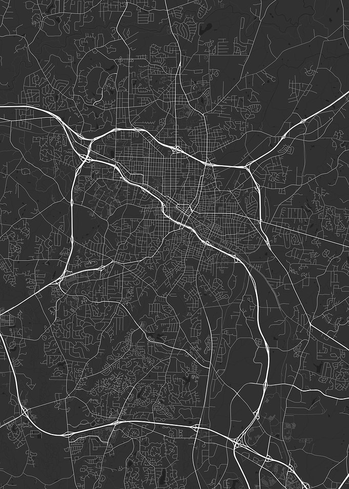 Durham USA Map