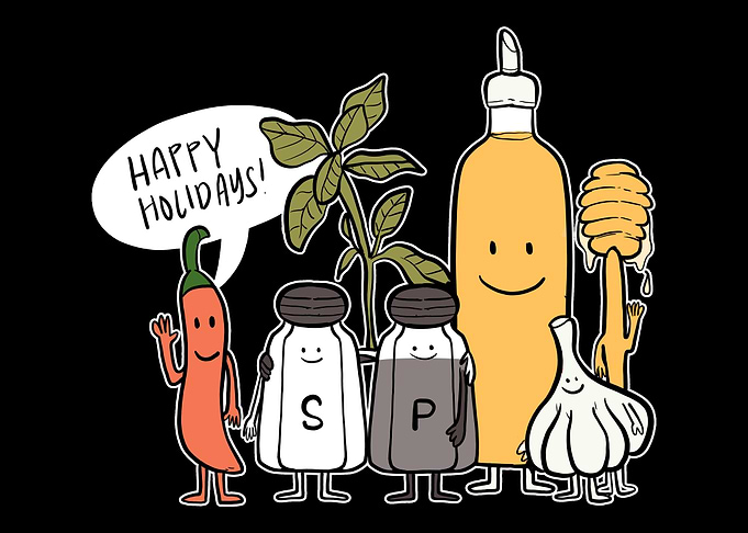 Seasons Greeting Chef Or C
