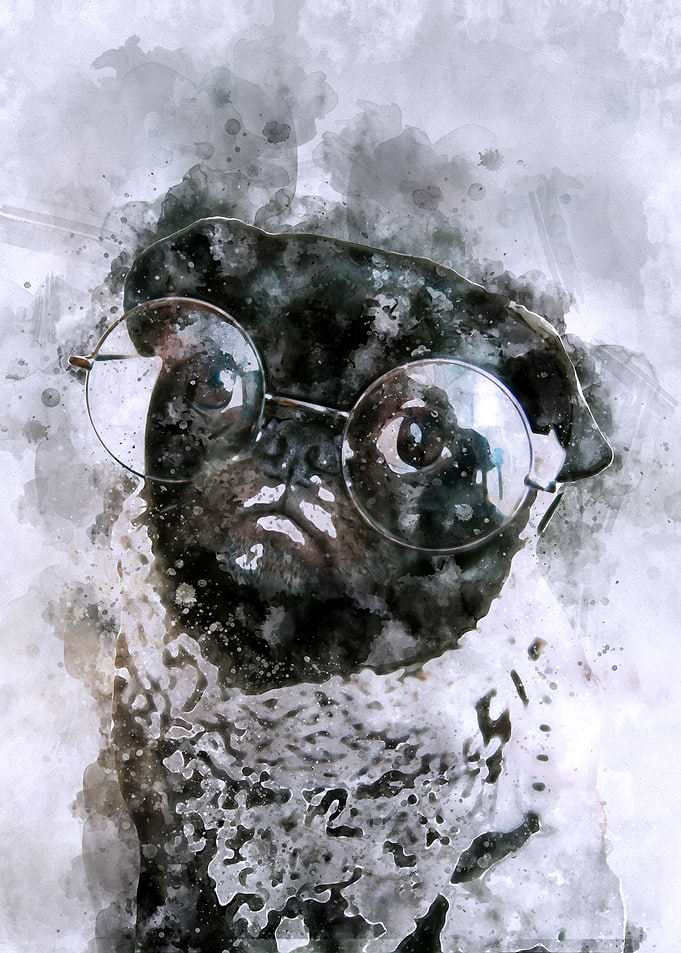 Dog Watercolor