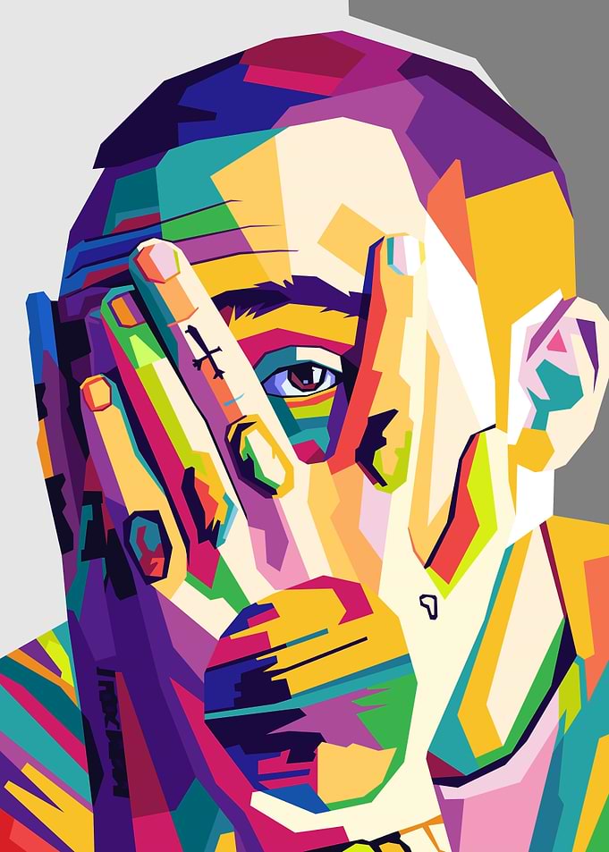 Mac Miller Wpap Pop Art