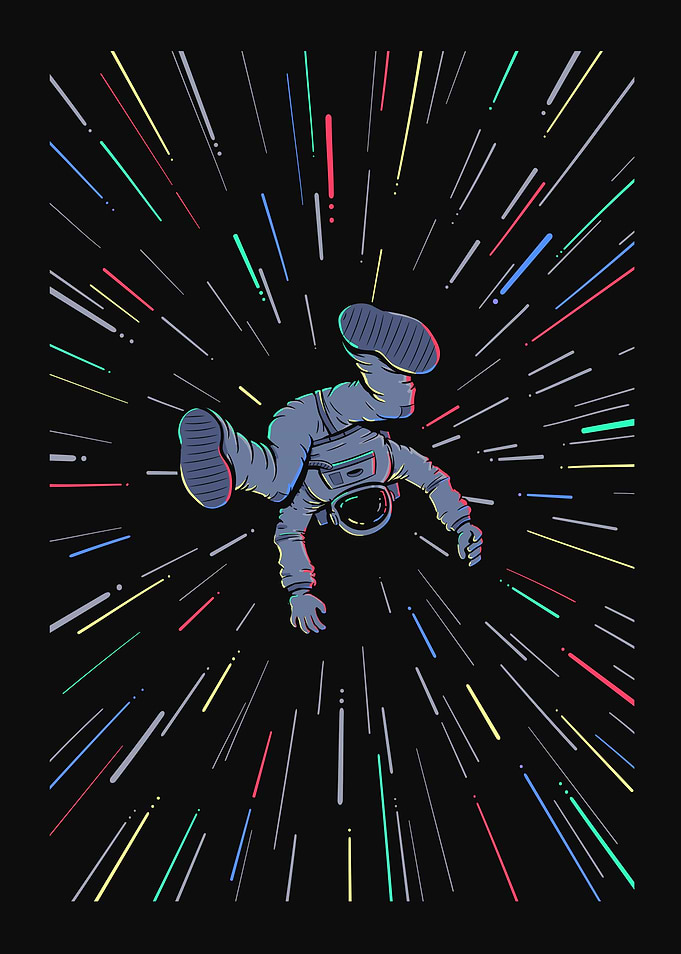 Falling Through Space