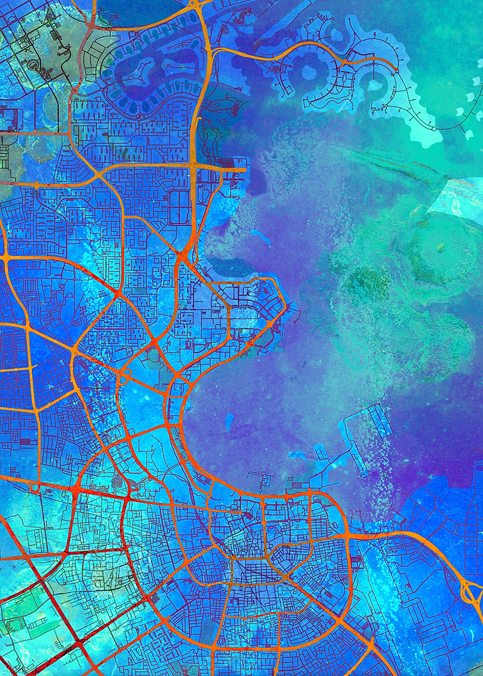 Doha Street Map