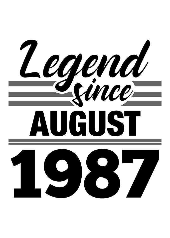 Legend Since August 1987