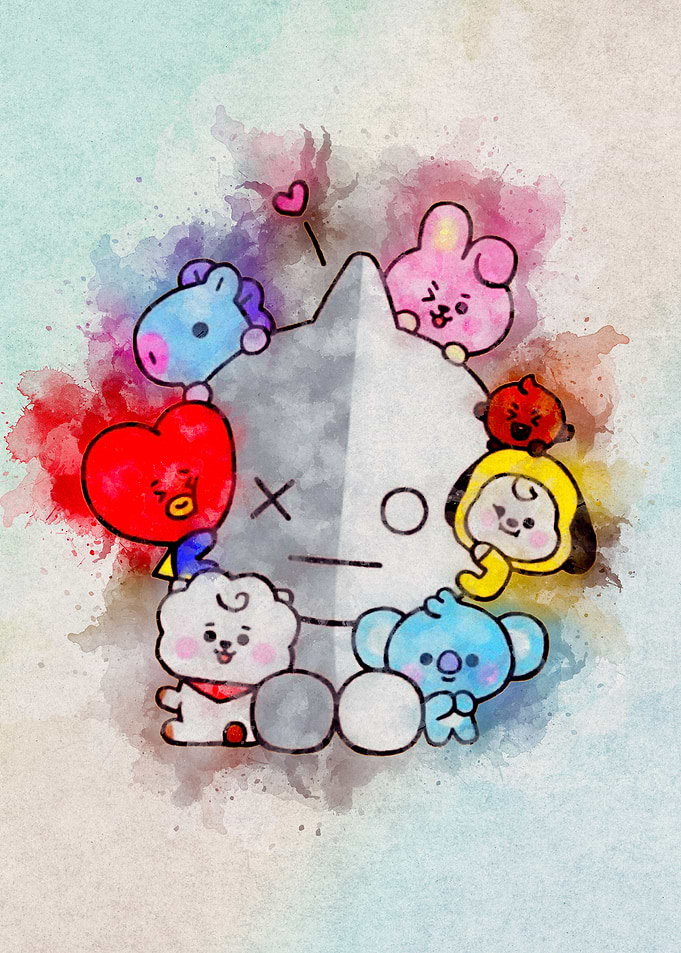 BTS BT12 Watercolor