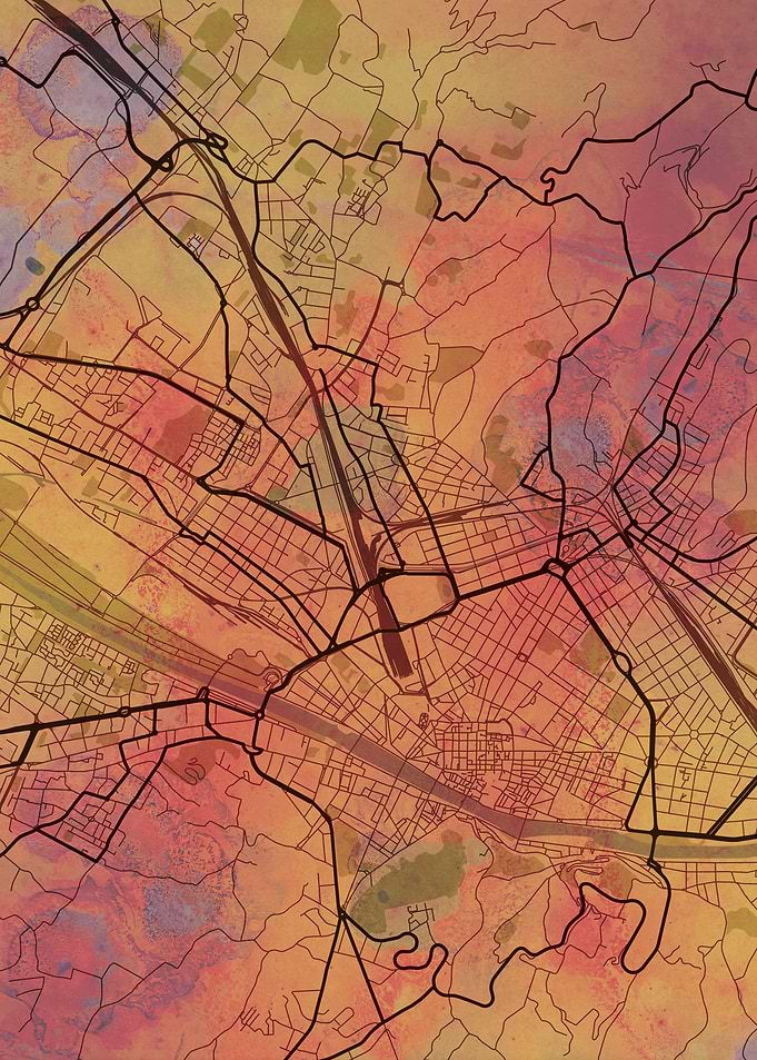 Florence Street Map