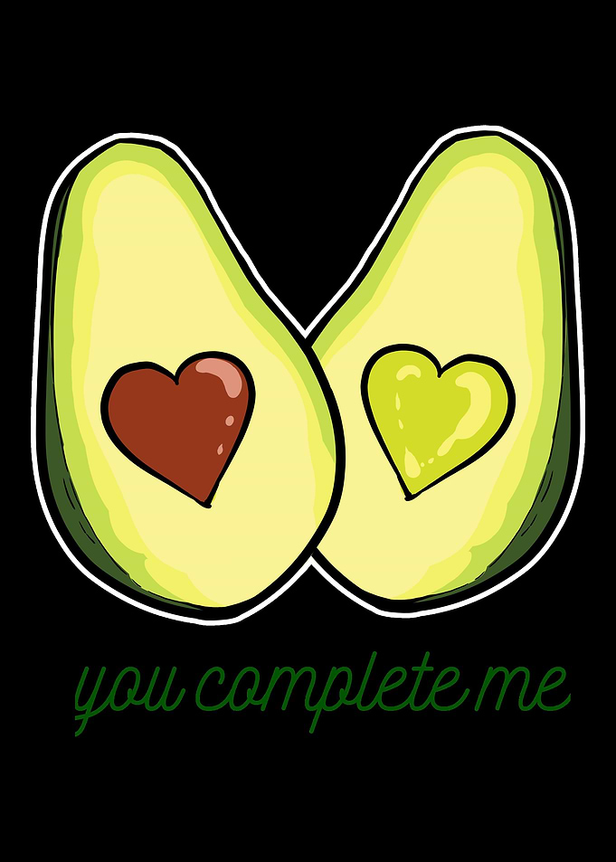 You Complete Me Foodie And