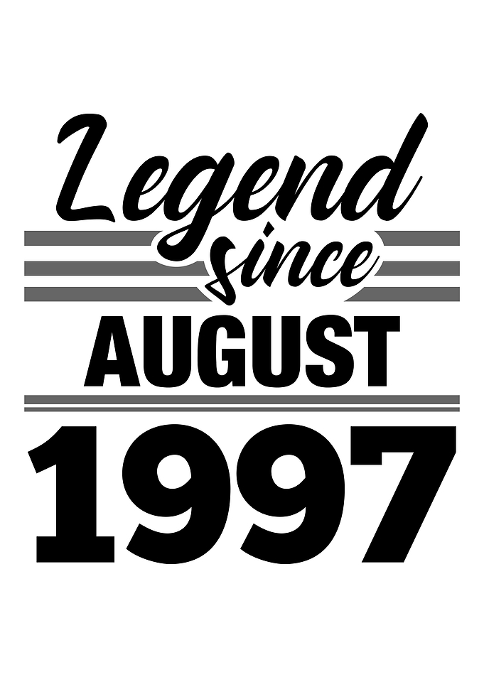Legend Since August 1997