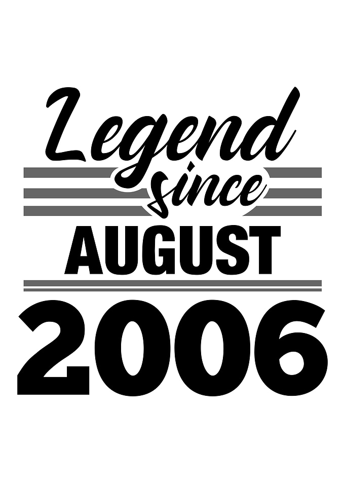 Legend Since August 2006
