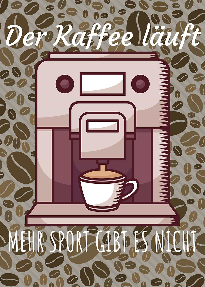 Kaffee laufen Sport