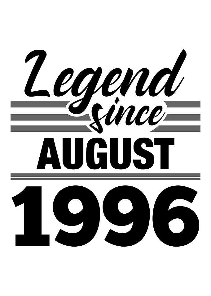 Legend Since August 1996
