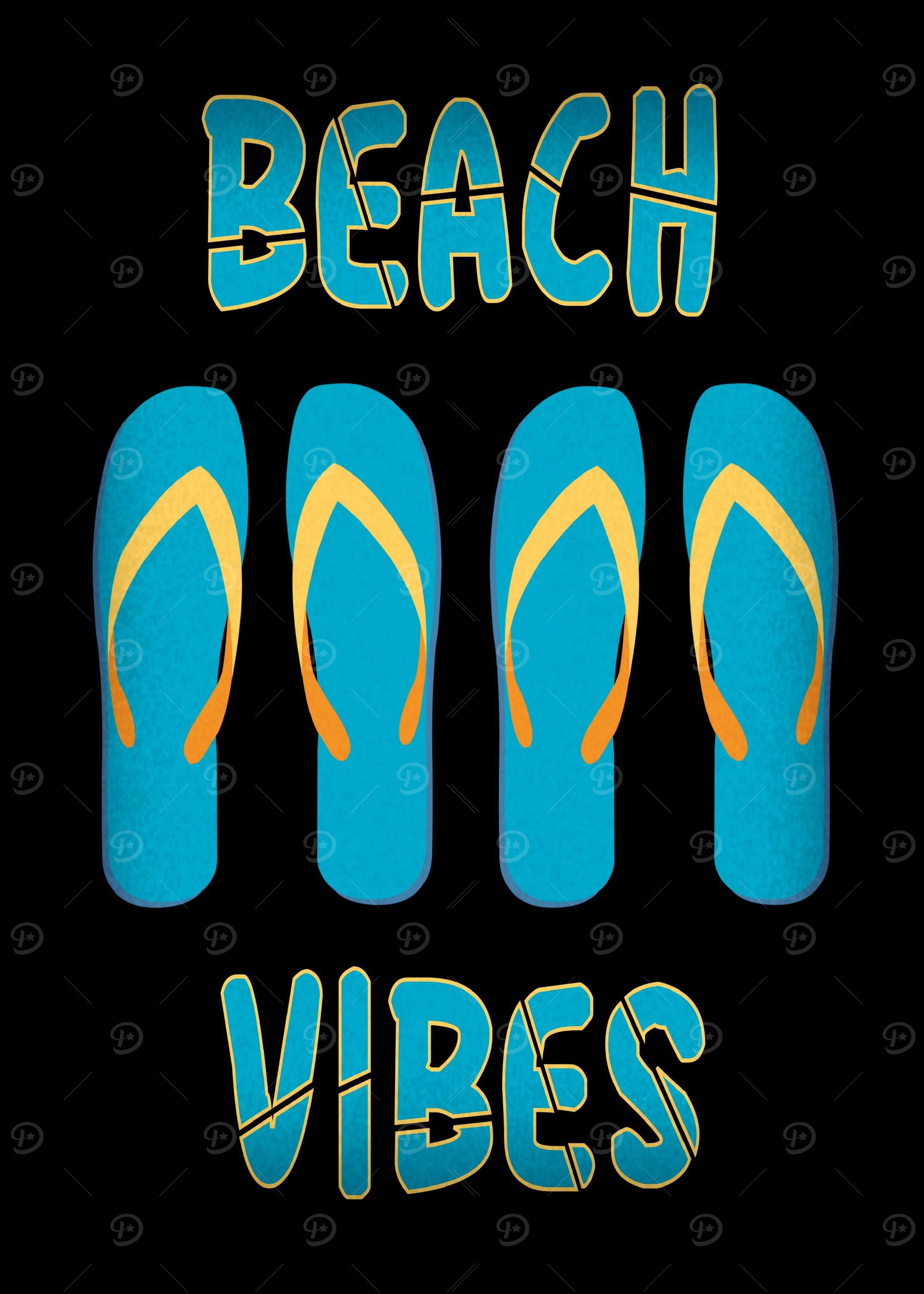 Beach Vibes Shoe Sun