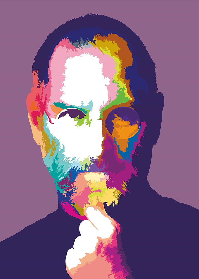 Steve Jobs Pop Art