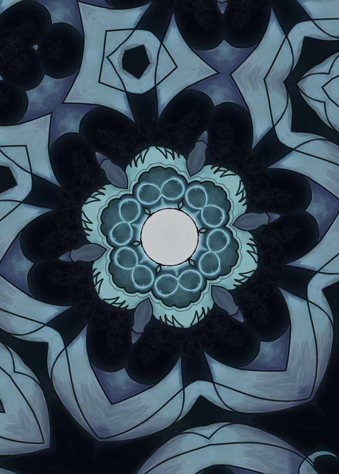 Inside the flower