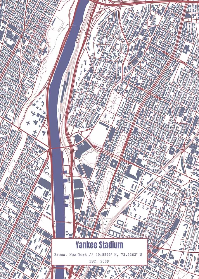 Yankee Stadium Map