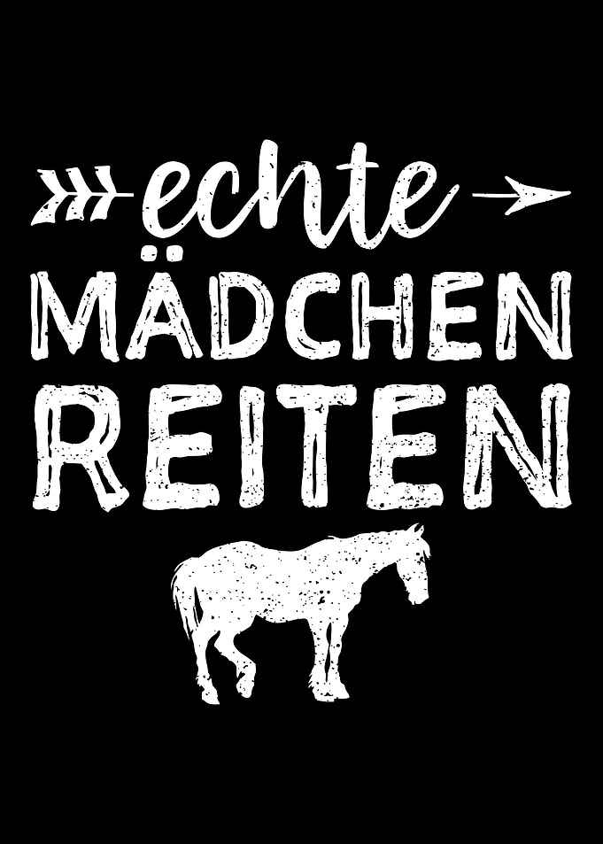 Echte Mdchen Reiten