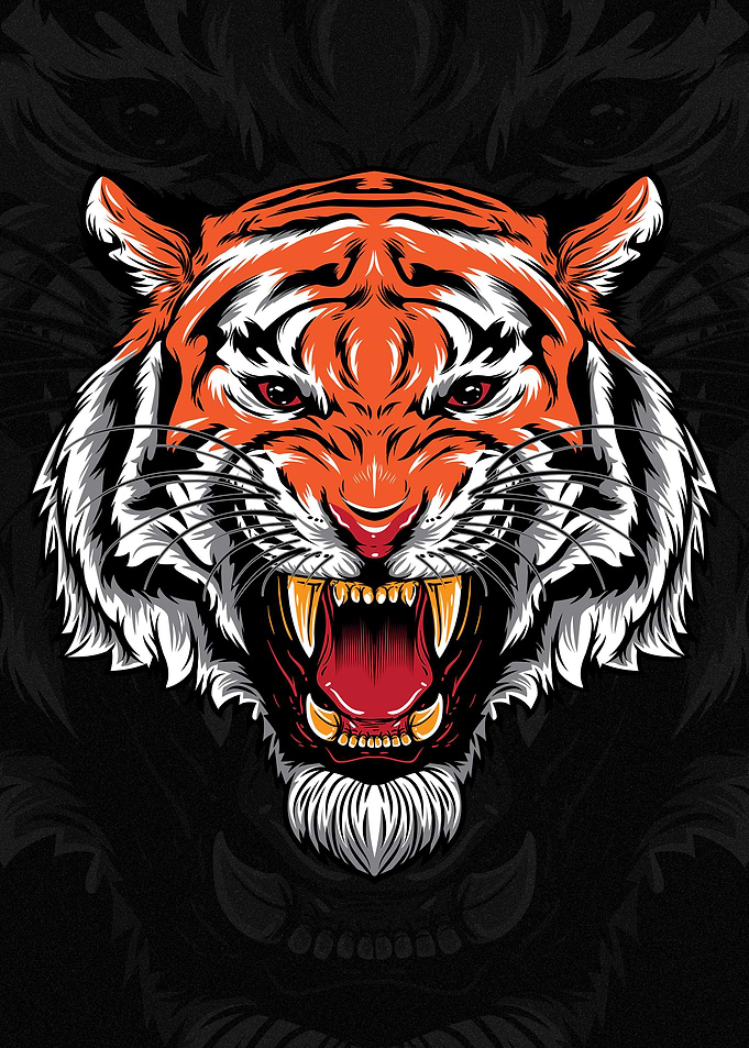 Tiger head