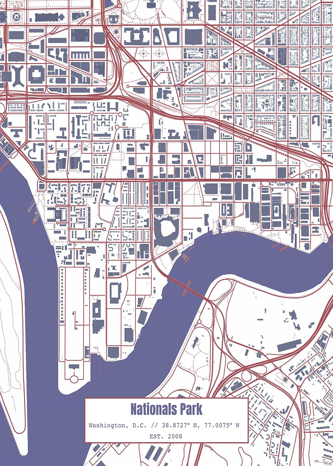 Nationals Park Map
