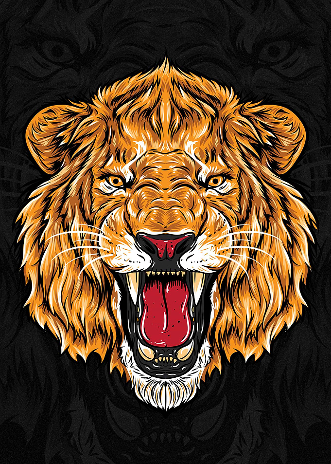 Lion head