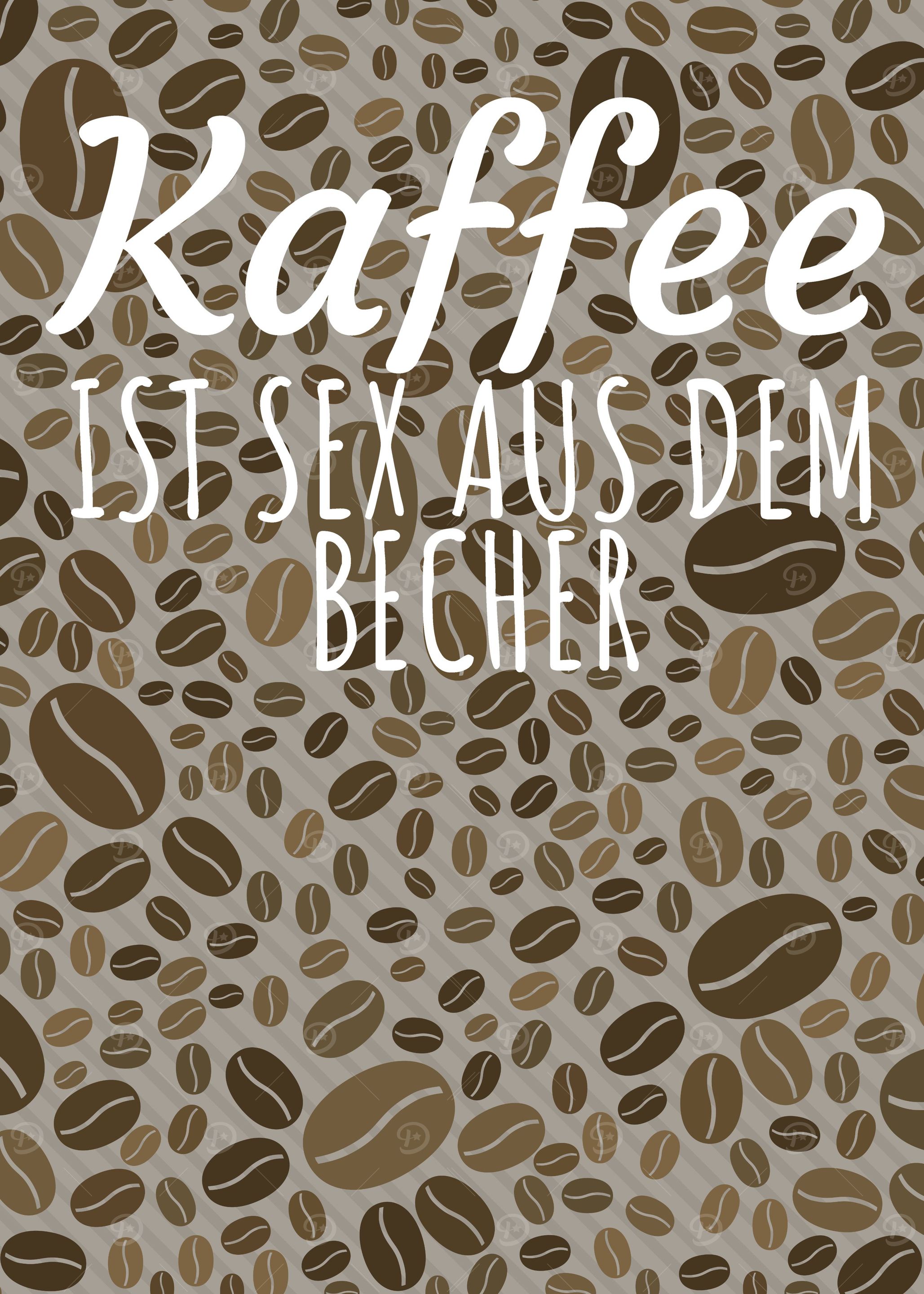Kaffee Sex aus dem Becher