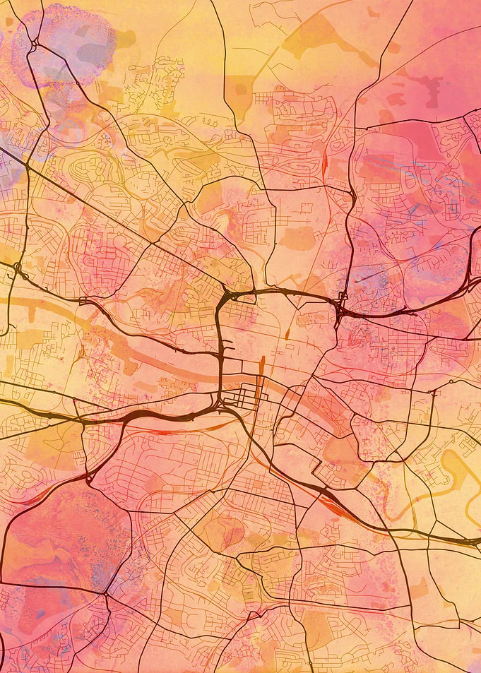 Glasgow Street Map
