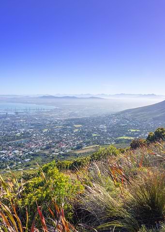View of Cape Town city