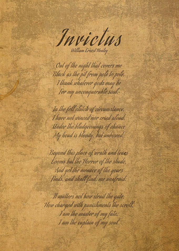 Invictus by William Henley