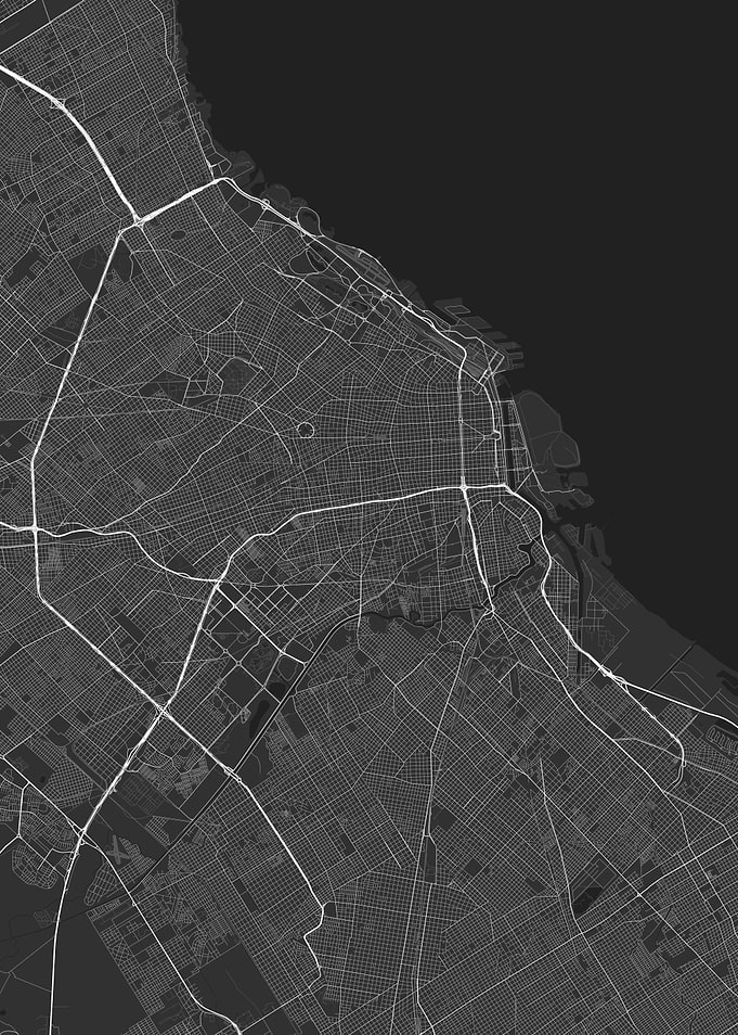 Buenos Aires Argentina Map