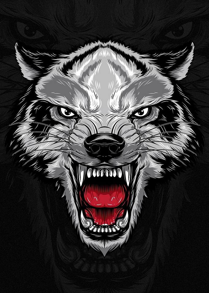 Wolf head
