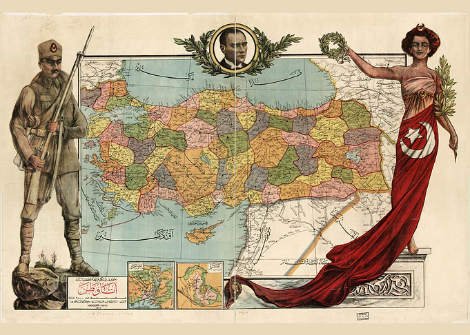 Ana Vatan Turkey Map