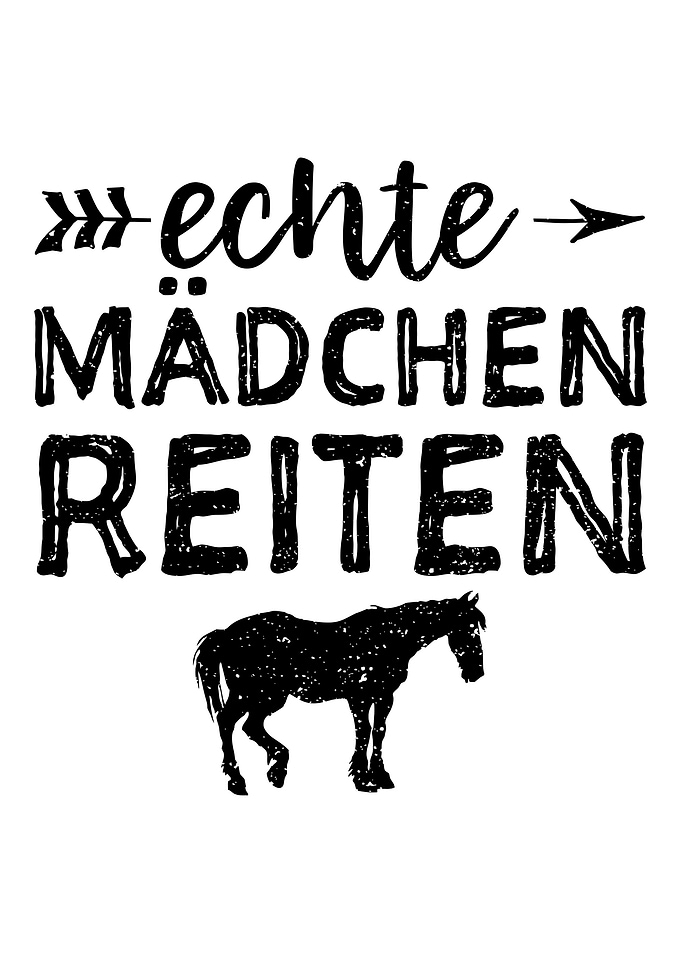 Echte Mdchen Reiten