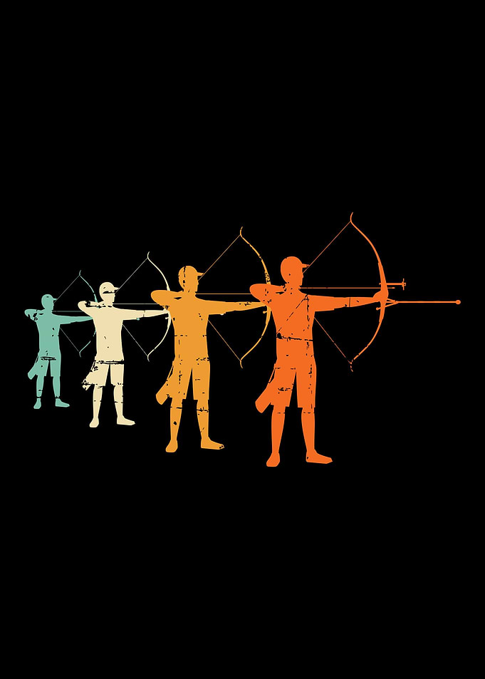 Archery Archer Gift Retro