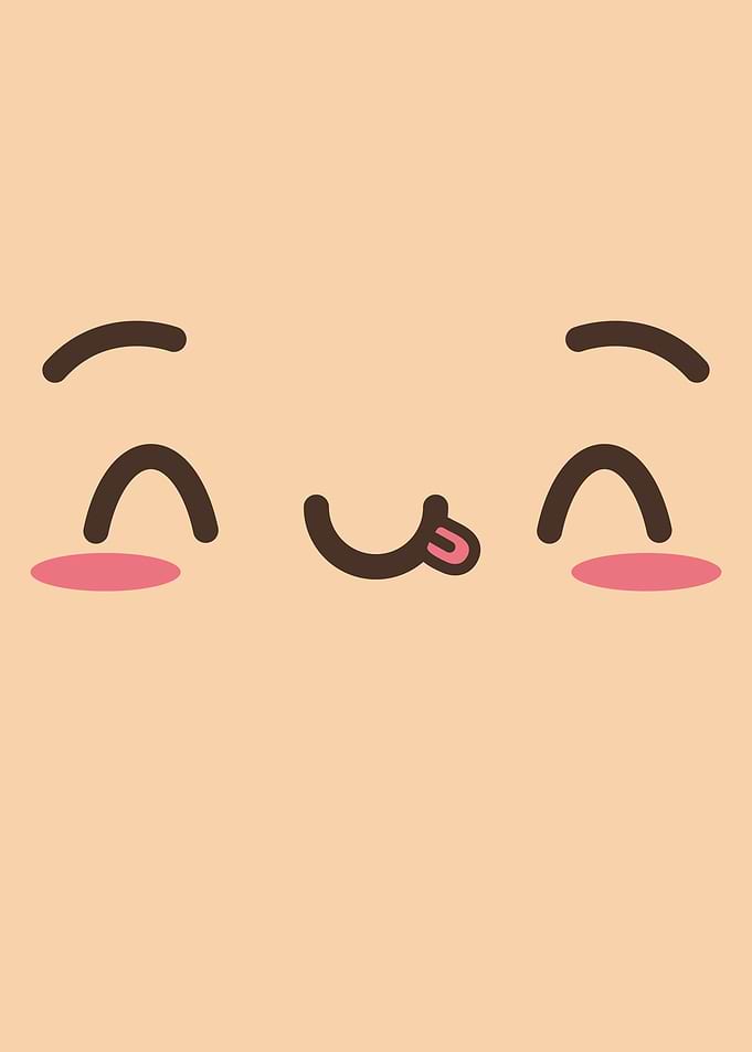 Cute smiley face