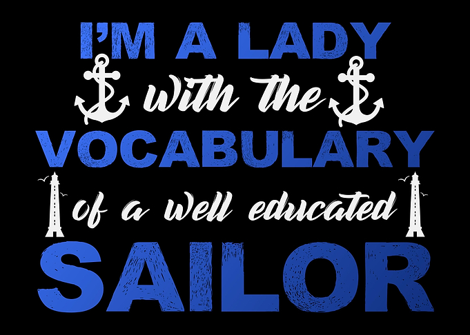 Sailor Girl Sailing Lady
