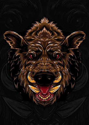 Boar head