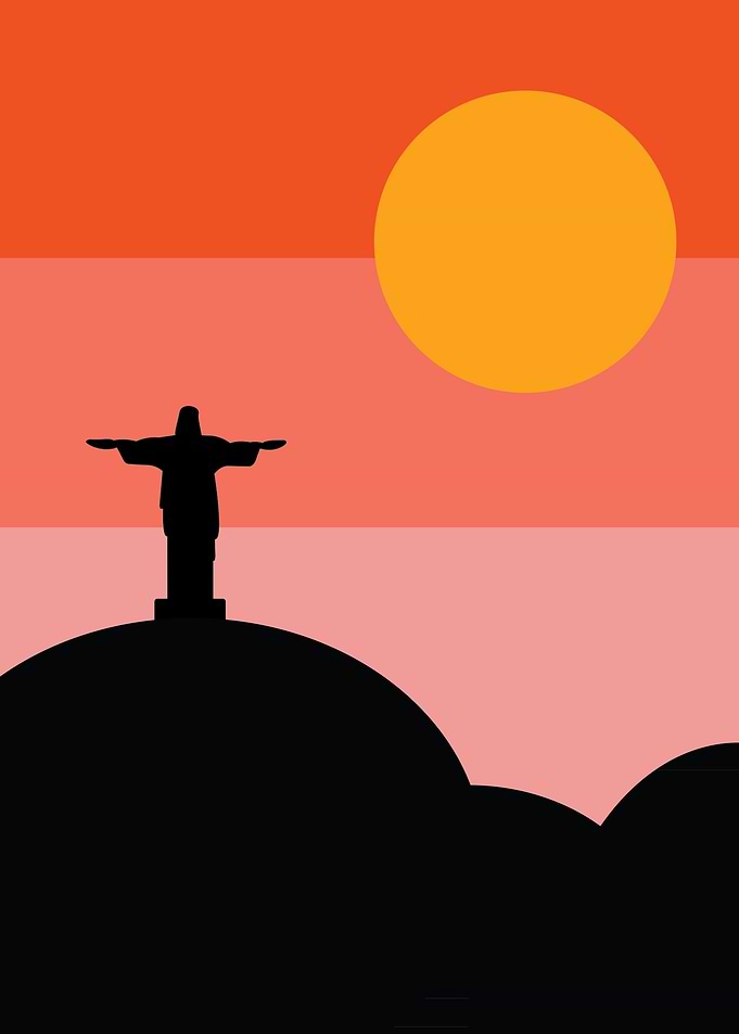 Rio de Janeiro travel art