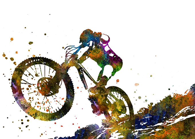 Mountain biking