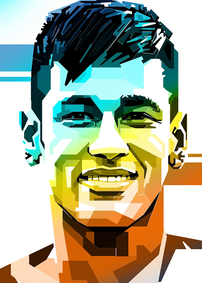 Neymar Portrait